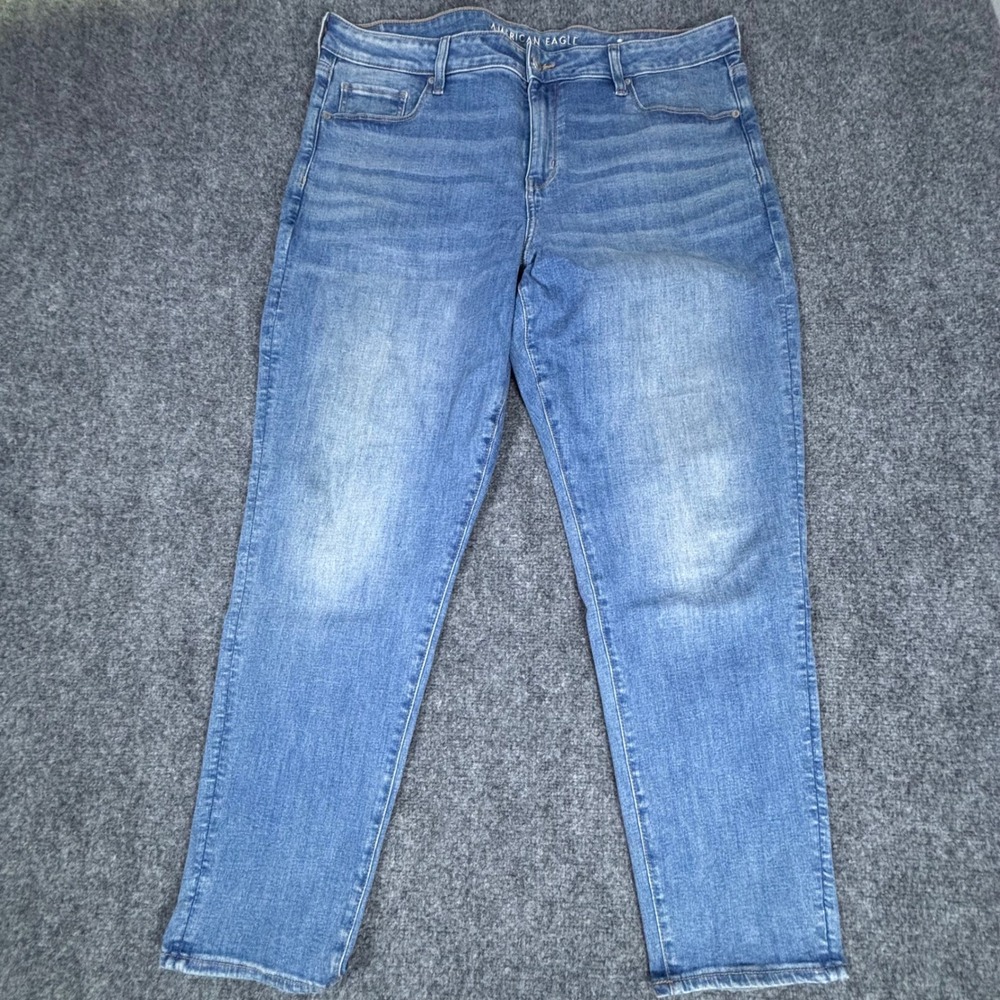 American Eagle Women's Blue Denim Jeans Skinny Size 20